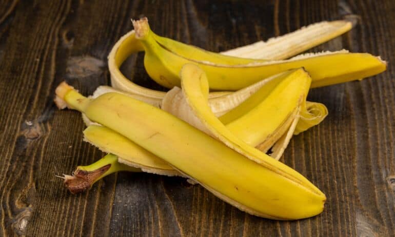 Bananų žievės
