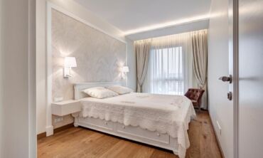 48 kv.m. apartamentai Vilniuje: tegyvuoja balta spalva