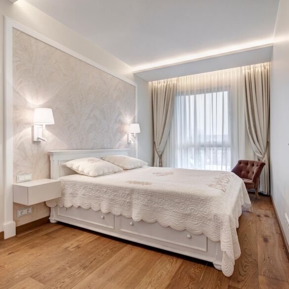 48 kv.m. apartamentai Vilniuje: tegyvuoja balta spalva
