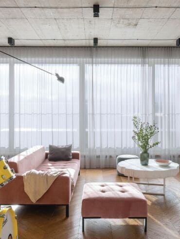 90 m² butas: erdvė