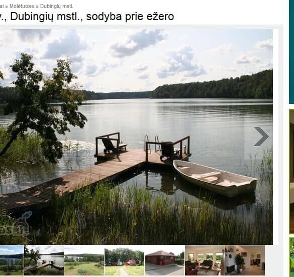 Ant Asvejos kranto – milijono verta sodyba