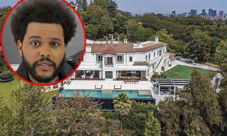 Atlikėjas The Weeknd įsigijo brangiausią 2021 m. nekilnojamojo turto pirkinį Kalifornijoje: pasižvalgykite po vilą už 70 milijonų (FOTO)