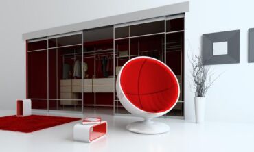 Baldai iš plastiko moderniame interjere