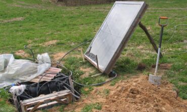 Darau pats: saulės kolektoriaus panaudojimas hidroponiniame darže