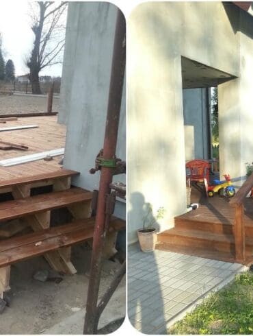 Darau Pats: terasos įsirengimas už 1000 eurų