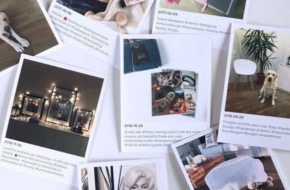 Greitai įgyvedinamas „pasidaryk pats“ projektas: dekoras „Instagram“ akimirkomis