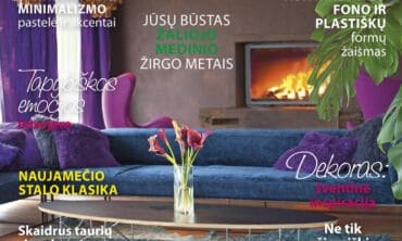 Gruodžio mėnesio žurnale MANO NAMAI – šventinės nuotaikos