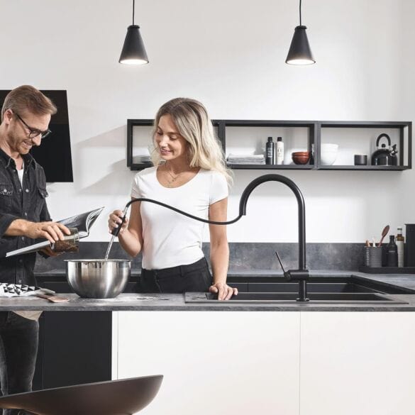 „Hansgrohe“ - sprendimai „išmaniai“ virtuvei