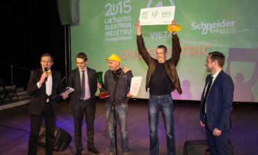 II-ojo „Lietuvos elektros instaliacijos meistrų čempionato 2015“ nugalėtojais tapo vilniečiai