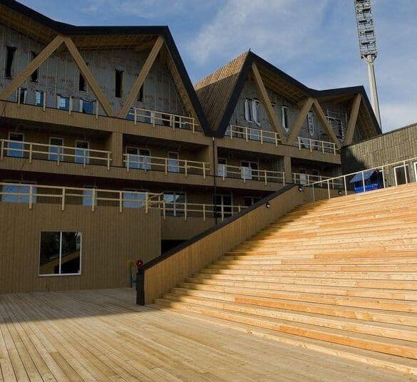 Medinė Norvegijos architektūra