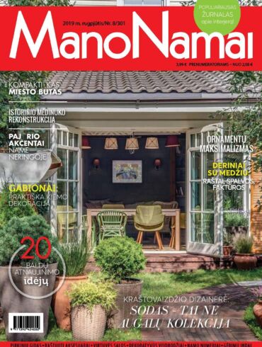Naujame žurnale „Mano namai“ – daugybė idėjų puošti namams
