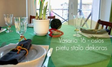 Originalu: kaip papuošti namus švenčiant Vasario 16-ąją