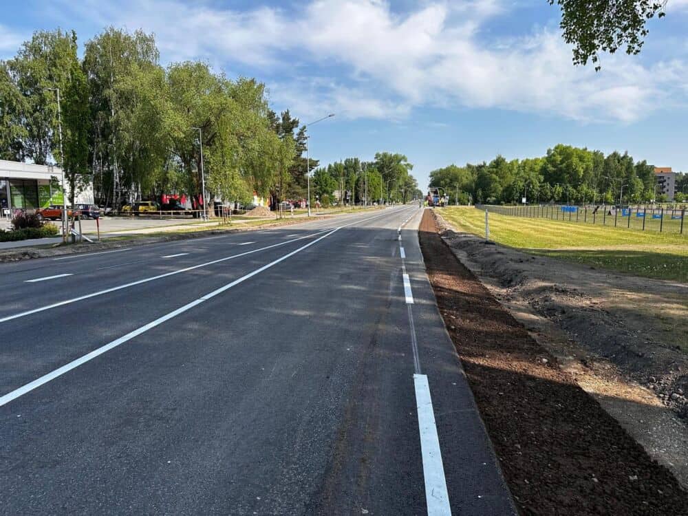 Pajūrio naujienos: pabaigė kelio