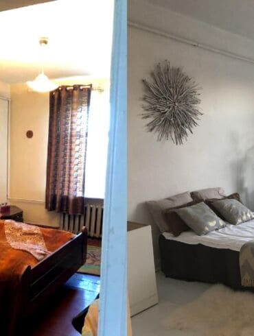PRIEŠ ir PO: remonto darbus sename bute savomis rankomis vykdžiusi šeima išleido vos 600 eurų