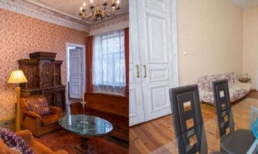 PRIEŠ IR PO: senas butas virto autentiška vieta Vilniaus širdyje