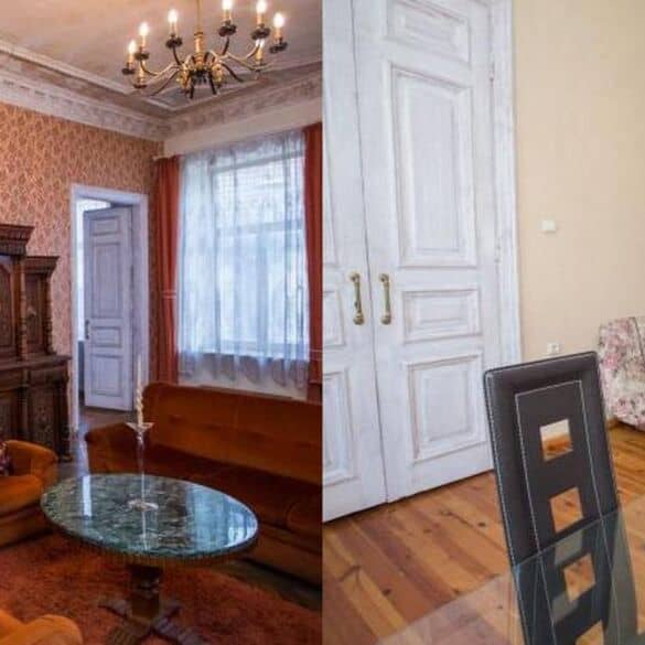 PRIEŠ IR PO: senas butas virto autentiška vieta Vilniaus širdyje