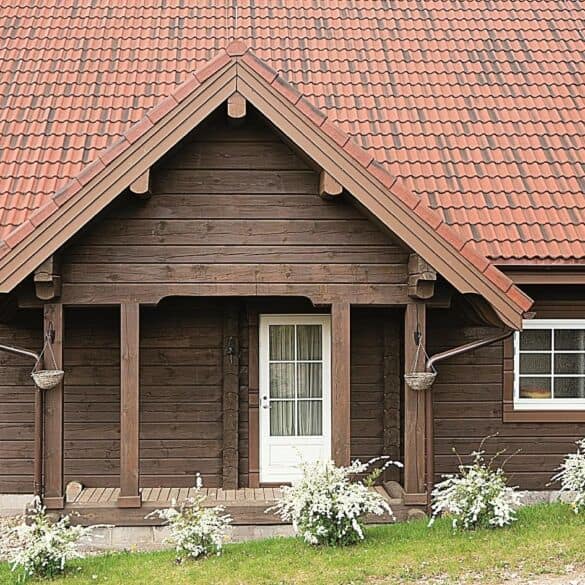 Rąstinėje sodyboje – išgryninta poilsio idėja