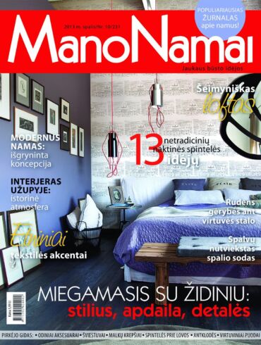 Spalio mėnesio žurnale „Mano Namai“ - tikrasis ruduo anonsas