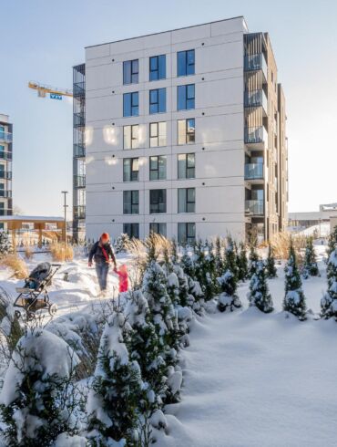 Suomijos daugiabučių patirtis Lietuvoje: požeminiai garažai ir daugiau žalio kiemo