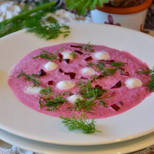 Veganiški šaltibarščiai – tikras išsigelbėjimas netoleruojantiems laktozės