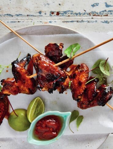 Vištienos sparneliai su terijakio (teriyaki) padažu