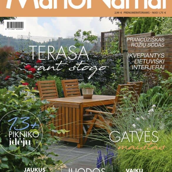 Žurnale „Mano namai“ – vasara mieste