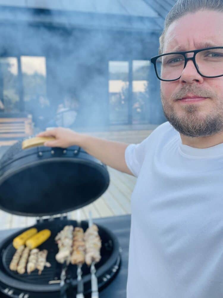 Donatas Karklius, kebabai su tzatziki 