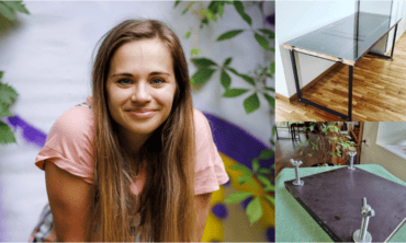Simona ir jos namų projektai: augalų presas ir stalas