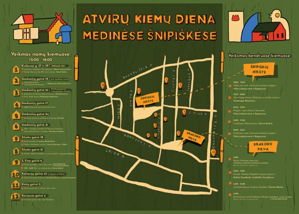 Miesto renginio žemėlapis