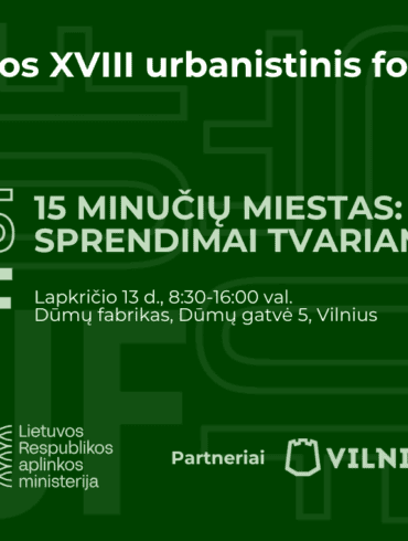 Kvietimas į urbanistinį forumą