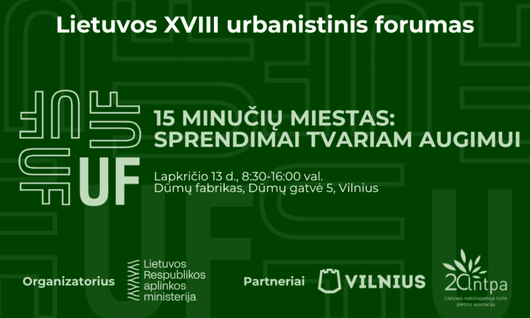 Kvietimas į urbanistinį forumą