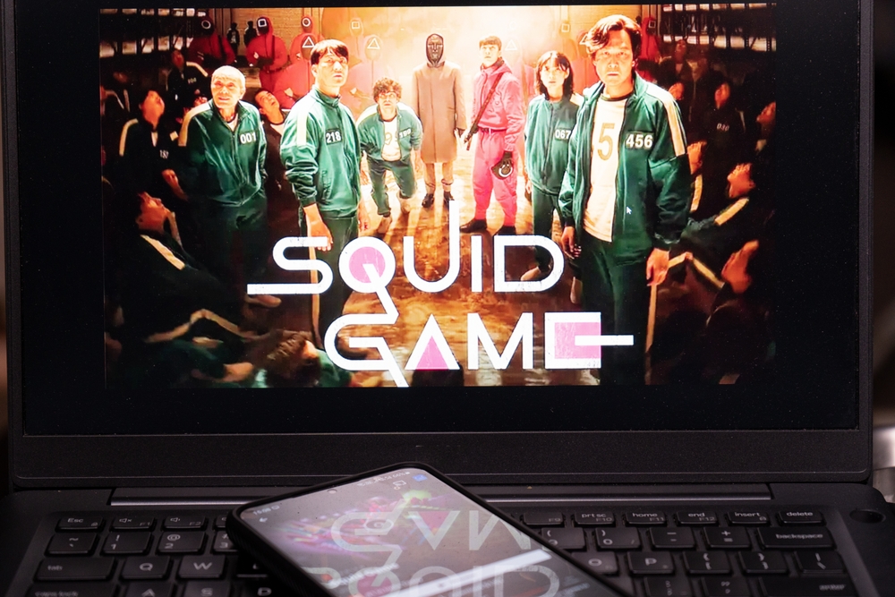 Squid game serialas