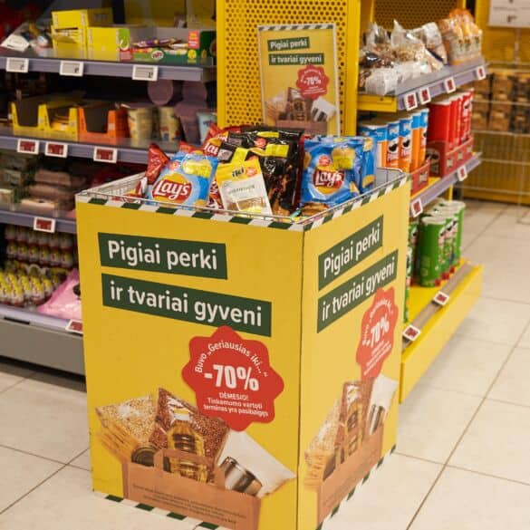 Nukainotos maisto prekės