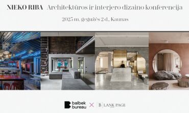 Architektūros ir interjero dizaino konferencija 2025