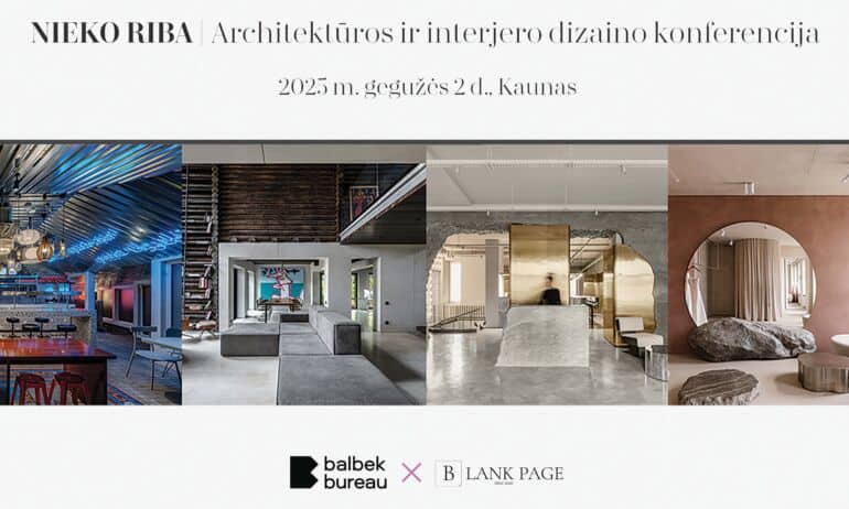 Architektūros ir interjero dizaino konferencija 2025