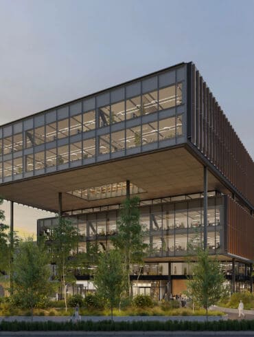 Biofilinis dizainas Vilniaus verslo centre