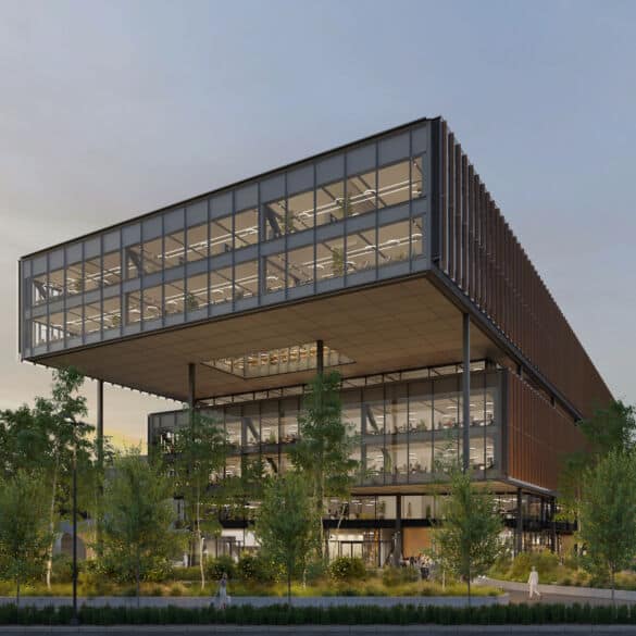 Biofilinis dizainas Vilniaus verslo centre