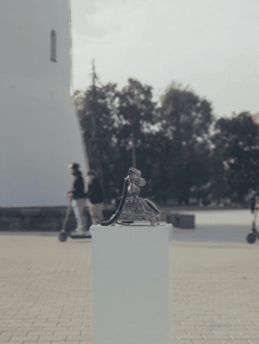 Telefonas Vilniaus katedros aikštėje