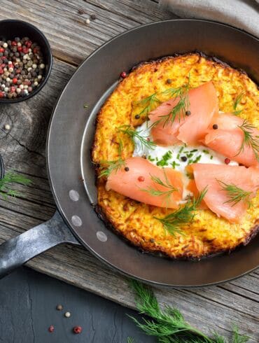 Šveicariški bulviniai blynai „Rösti“