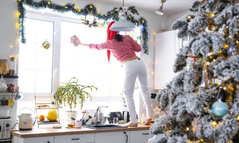 Kalėdinis namų tvarkymas