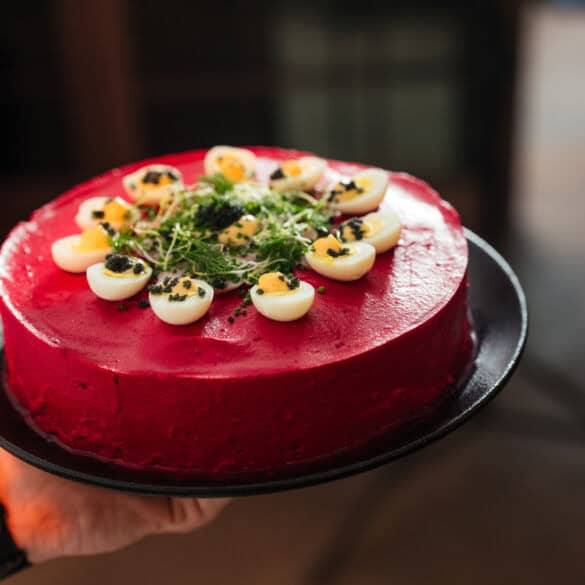 Silkės sūrio tortas
