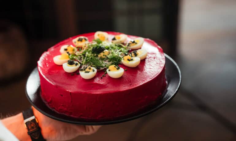 Silkės sūrio tortas