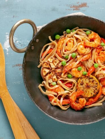 wok makaronai