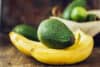 Avokadas ir bananas / Shutterstock