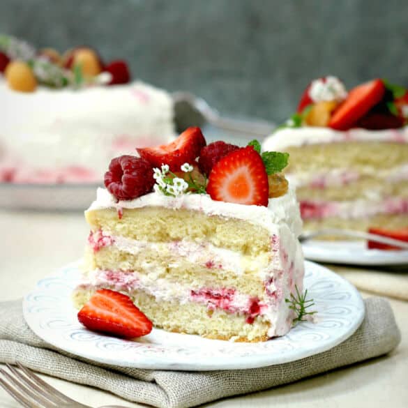 Biskvitinis tortas su maskarpone