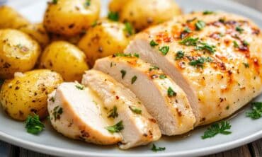 Vištienos receptai: sultinga krūtinėlė su sūriu