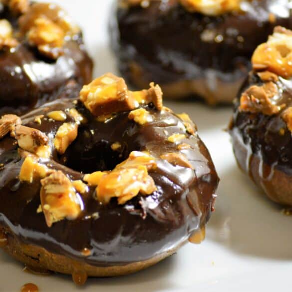 šokoladinės spurgos