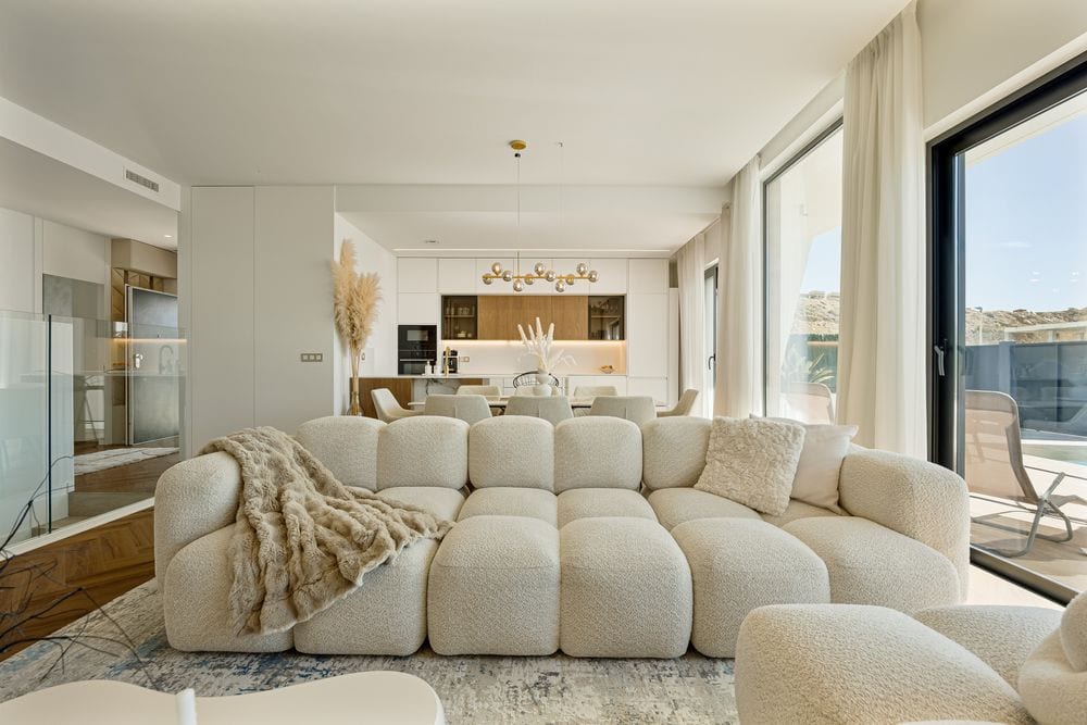 Bouclé sofos audinys / Shutterstock